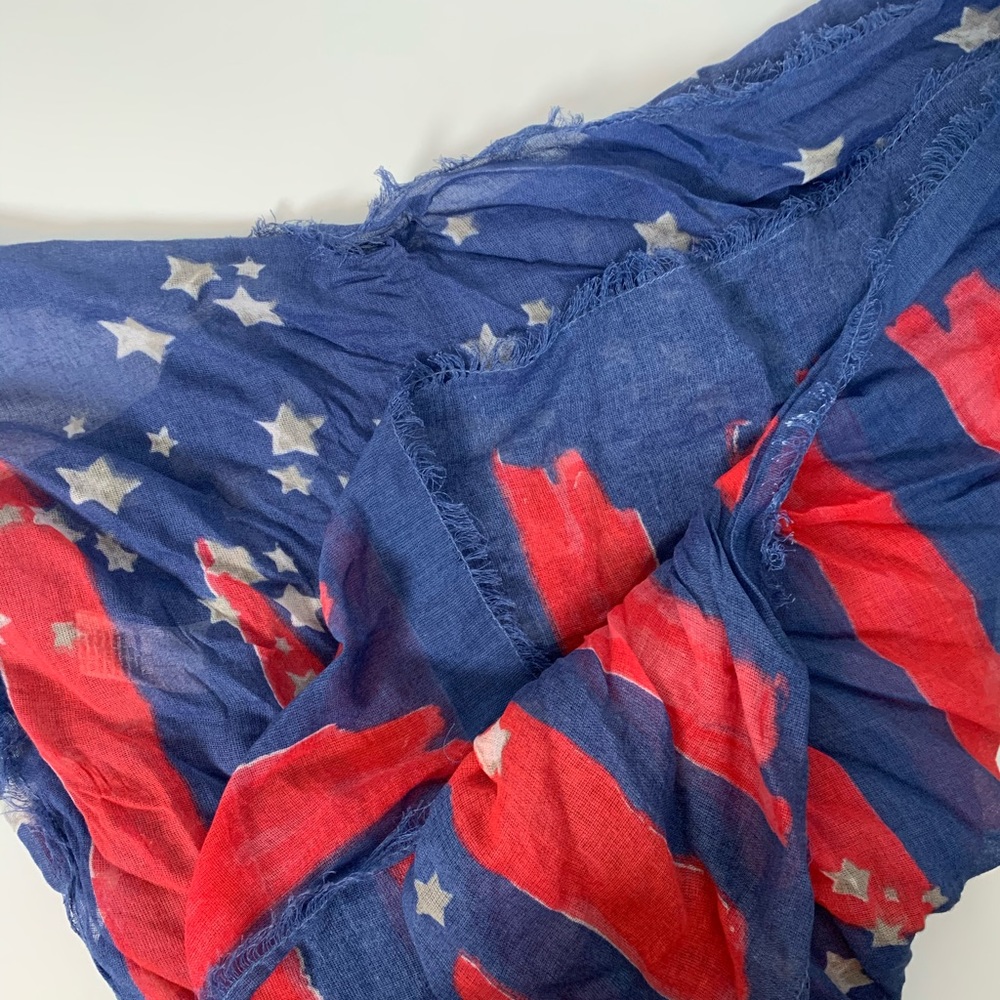 American Flag Scarf